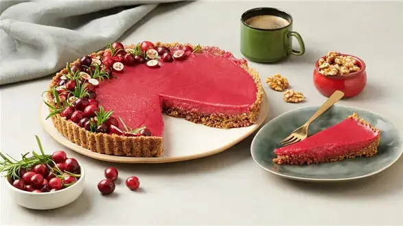 Tarta żurawinowa