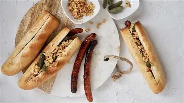 Hot dogi z frankfurterkami 