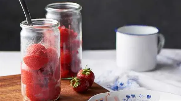 Granita truskawkowa
