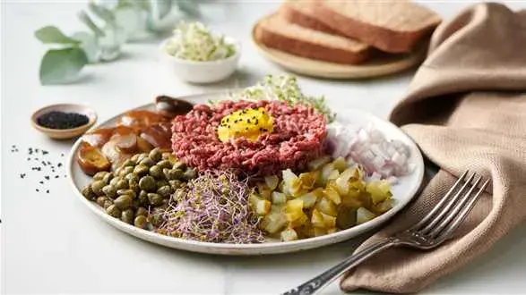 Wegański tatar