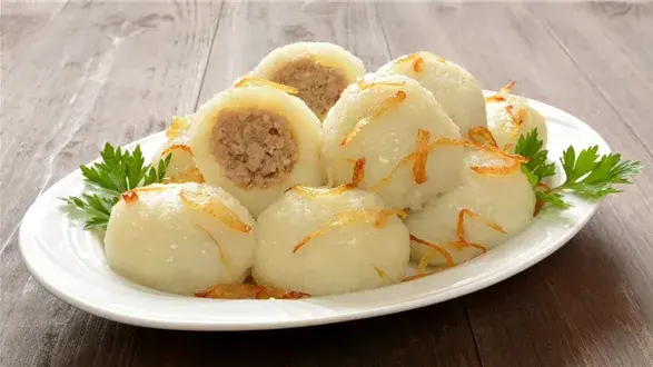 Pyzy z mięsem