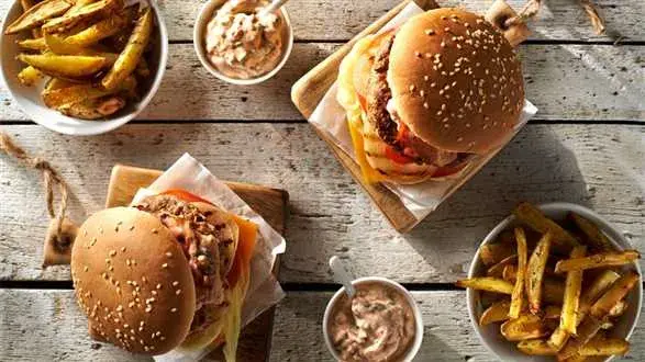 Megahamburgery wieprzowe