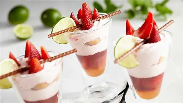 Włoski deser „Fragola”
