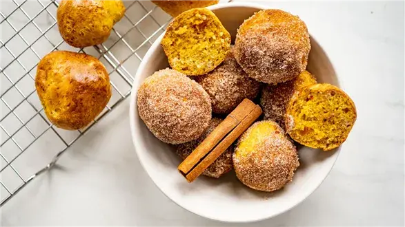 Minipączki dyniowe
