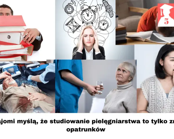 Stres, nauka, wypadek, opieka nad starszymi - to wszystko w pracy pielęgniarki z tytułem magistra.