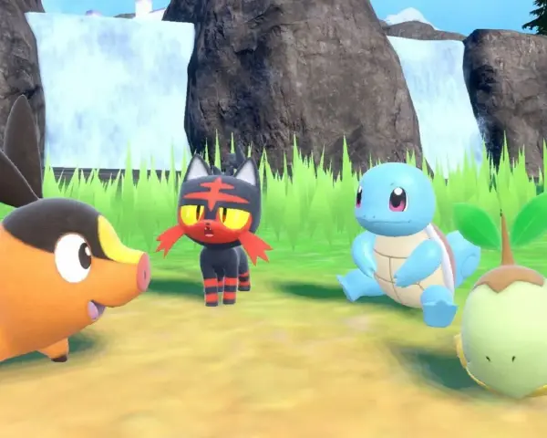Pokémon: Tepig, Litten, Squirtle y Grookey, listos para una batalla. ¿Quién ganará según la pokémon tabla de tipos y debilidades?