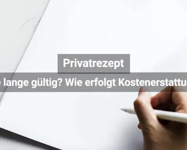 Gültigkeit Privatrezept Jahreswechsel: So bleibt Ihr Rezept gültig