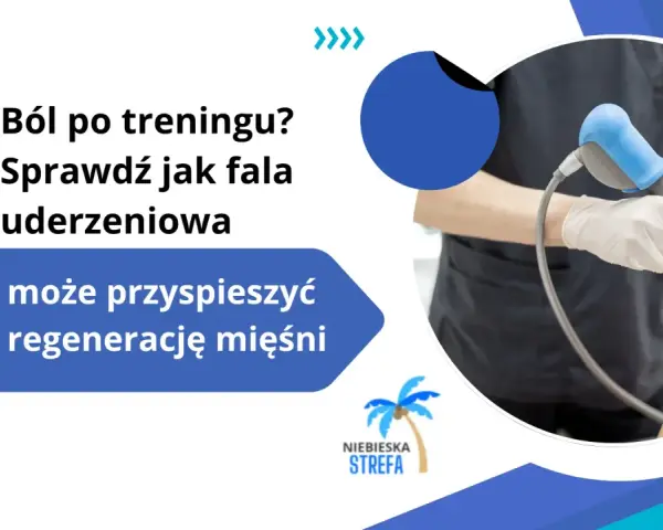 Fala uderzeniowa może pomóc zwalczyć ból po treningu i przyspieszyć regenerację mięśni.