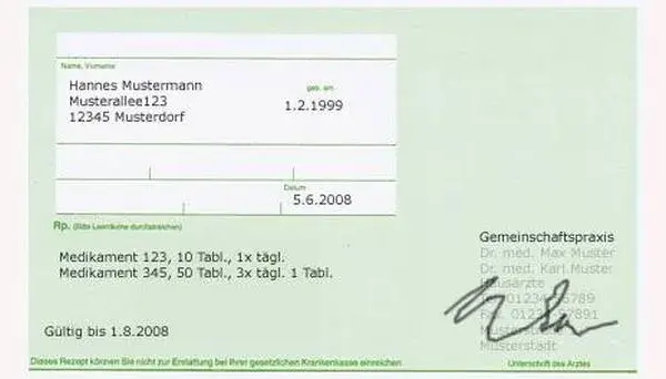 Privatrezept Muster ausgefüllt: So vermeiden Sie Fehler beim Ausfüllen