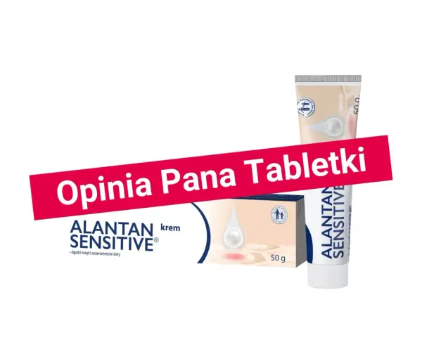 Opinia Pana Tabletki o kremie Alantan Plus. Efekty stosowania na wrażliwą skórę.