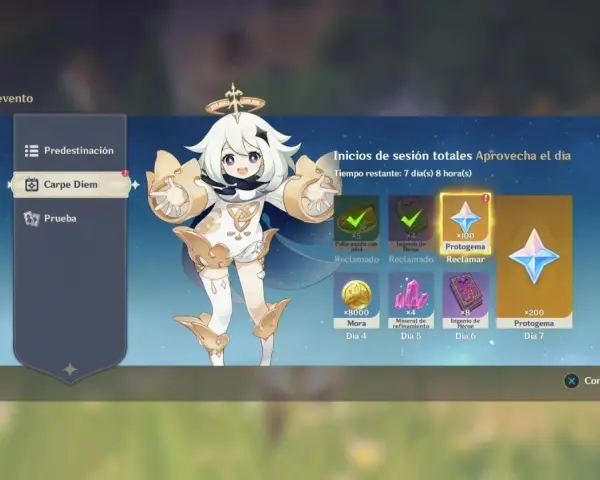 Paimon te anima a canjear códigos Genshin para obtener protogemas y otros tesoros. ¡No te pierdas las recompensas diarias!