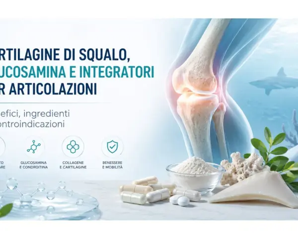 Scopri come rigenerare le cartilagini in modo naturale con cartilagine di squalo, glucosamina e collagene. Integratori per articolazioni sane.