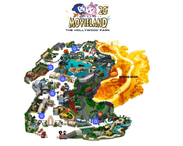 Mappa Movieland: Guida essenziale per pianificare la tua visita