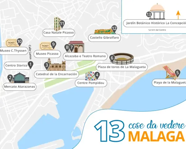 Malaga: Guida Completa Attrazioni, Musei, Spiagge e Consigli