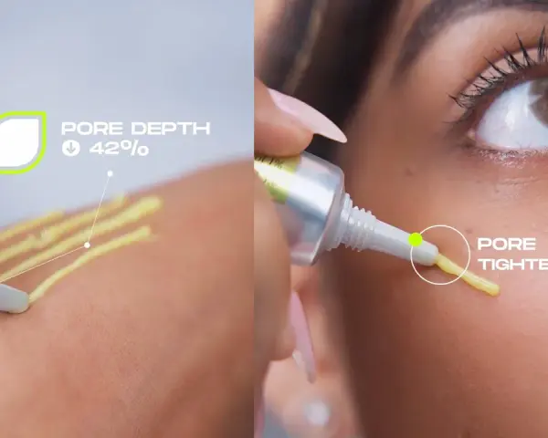 Celimax retinal shot: serum na twarz zmniejsza głębokość porów o 42% i napina skórę.