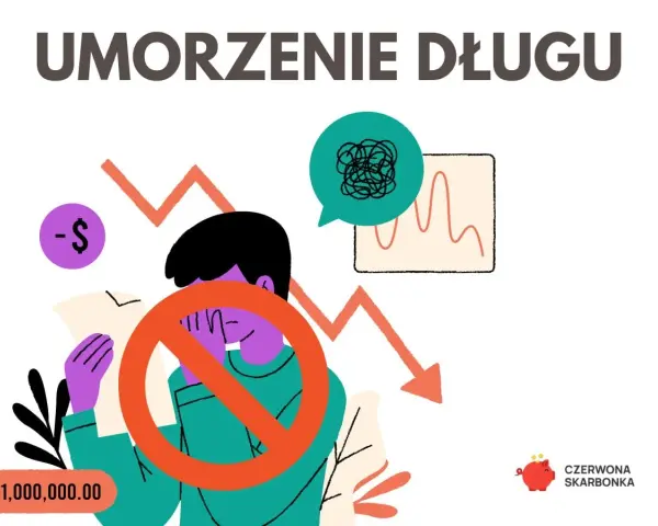 Ilustracja pokazuje osobę zmartwioną długami. Dowiedz się, jak napisać uzasadnienie wniosku o umorzenie, by odzyskać spokój.