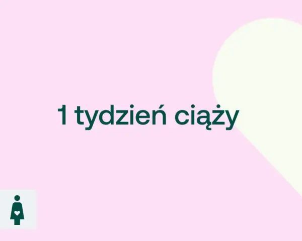 1 tydzień ciąży. Początek nowej drogi, choć objawy ciąży mogą być jeszcze subtelne. D+ ikona kobiety w ciąży.