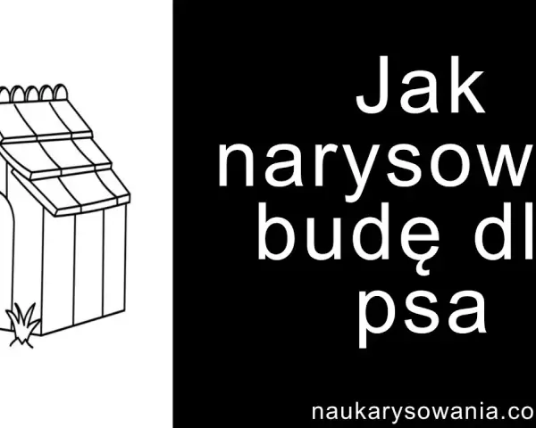 Jak narysować budę dla psa - proste kroki, które zaskoczą każdego