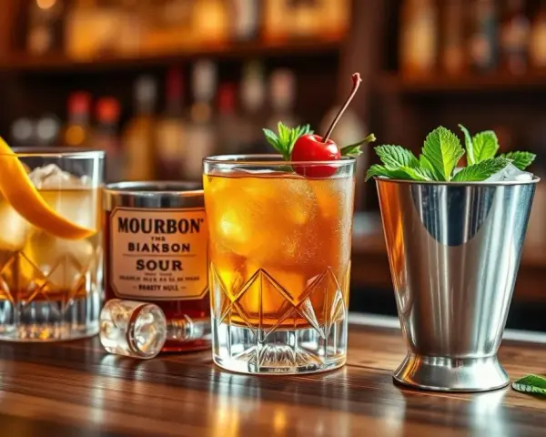 Drinki z burbonem: 4 klasyki i proste przepisy, które zrobisz w domu