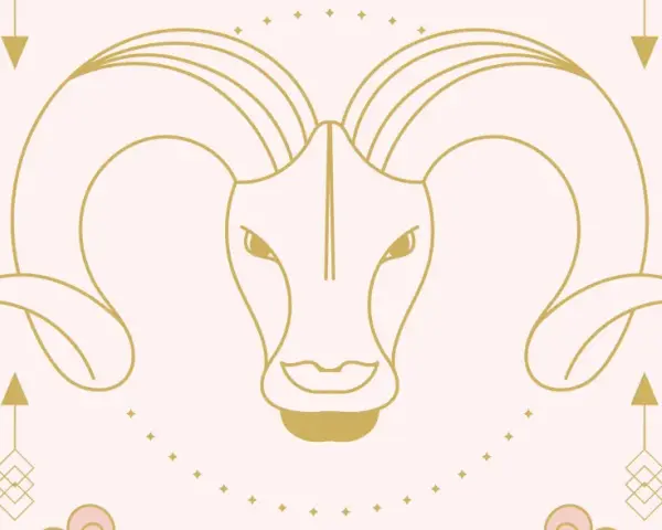 Złoty baran, znak zodiaku, symbolizuje energię i determinację. Jego data urodzenia to początek wiosny.
