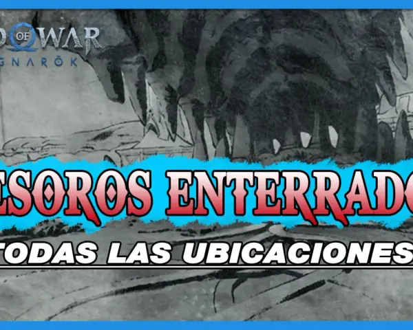 God of War Ragnarök: Tesoros Enterrados. Todas las ubicaciones de mapas del tesoro.