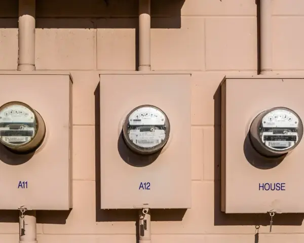 Trzy liczniki energii elektrycznej na ścianie. Czy to kara za włączenie fotowoltaiki?