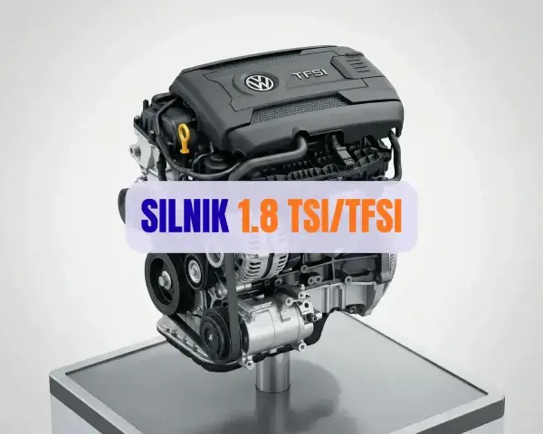 Silnik 1.8 TSI/TFSI Volkswagena, prezentowany na wystawie, to serce wielu dynamicznych aut.