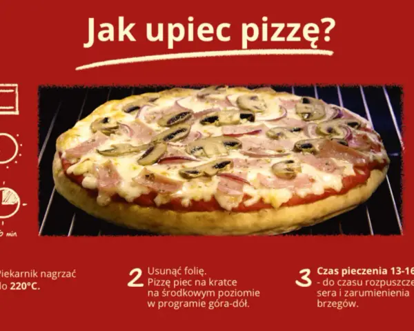 Jak upiec pizzę Guseppe? Idealny czas i temperatura (220°C!)