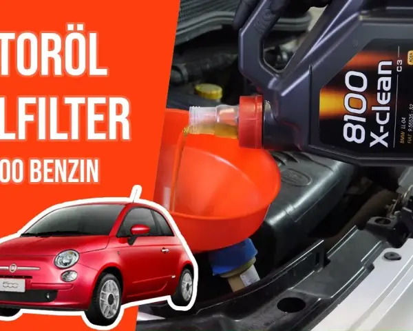 Die richtige Ölmenge und -art für Ihren Fiat 500 Motoröl wechseln