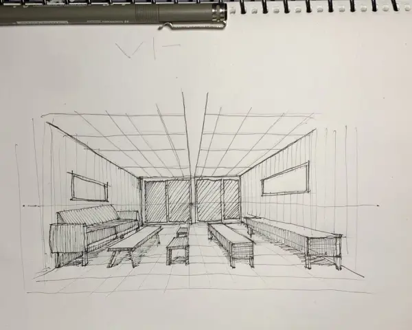 Dibuja tu sótano soñado: ¡3D fácil con perspectiva de un punto!