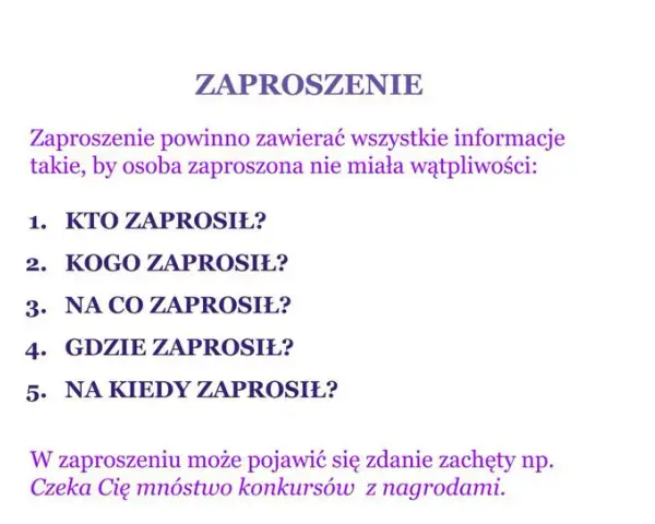 Jak napisać zaproszenie przykład – wzory i porady na różne okazje