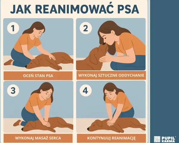 Reanimacja szczeniaka: Ratuj życie! Instrukcja RKO krok po kroku