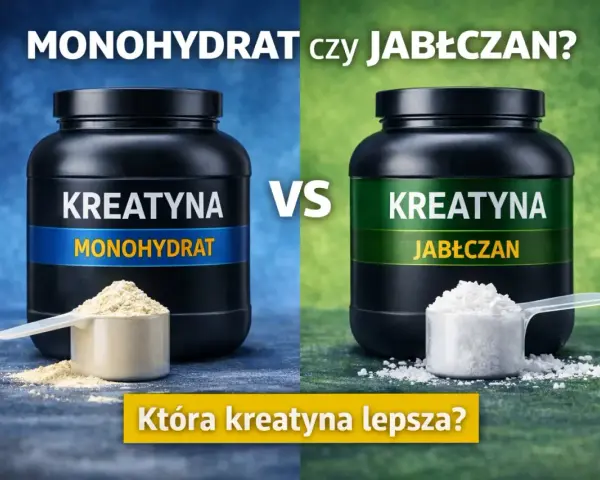 Dwa rodzaje kreatyny: monohydrat i jabłczan. Która najlepsza kreatyna dla Ciebie?