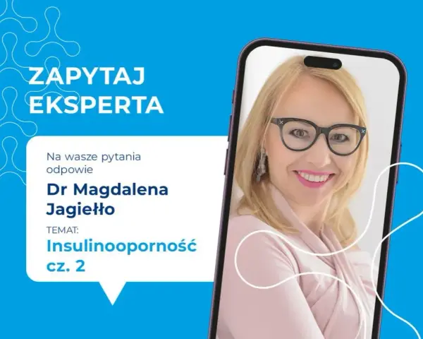 Dr Magdalena Jagiełło odpowiada na pytania dotyczące insulinooporności. Badania i wiedza eksperta.