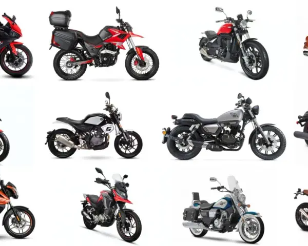Kolekcja chińskich motocykli 125: sportowe, turystyczne, klasyczne i terenowe. Różnorodność modeli dla każdego miłośnika dwóch kółek.