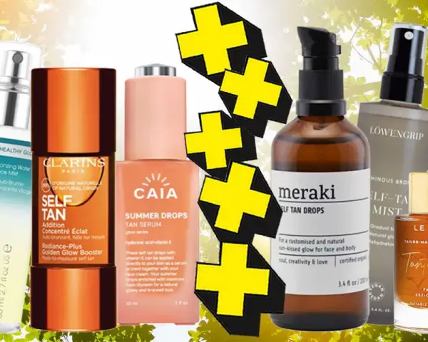 Här är en samling brun-utan-sol-produkter, perfekt för att busa sig till en solkysst look.