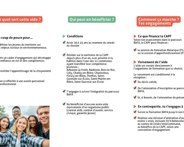 Groupe de jeunes souriants prenant un selfie.