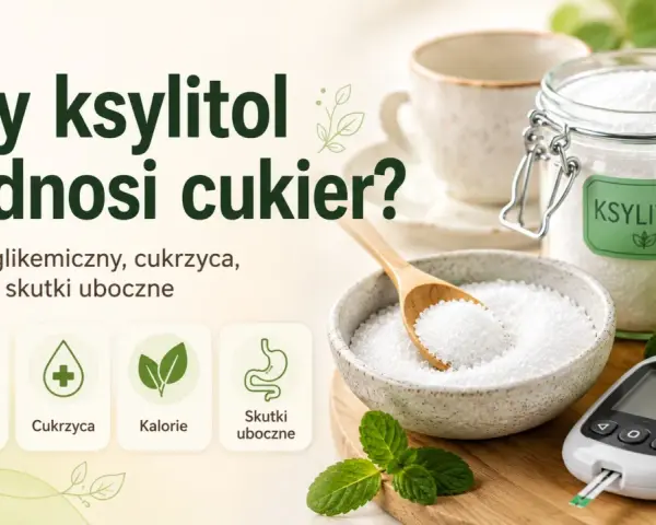 Ksylitol: niski indeks glikemiczny, ale czy wpływa na cukrzycę? Analiza kalorii i skutków ubocznych.