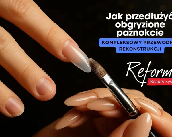 Jak przedłużyć paznokcie? Zobacz kompleksowy przewodnik rekonstrukcji paznokci. Dłonie z pięknymi, przedłużonymi paznokciami.