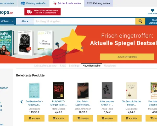 Medimops gebrauchte Bücher kaufen: Sparen & Nachhaltigkeit | Dein Guide