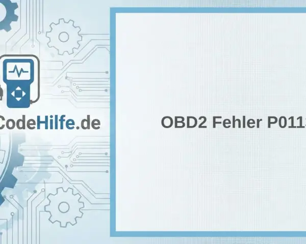 OBD2 Fehler P0113: Symptome eines defekten Ansauglufttemperatur Sensors. Hilfe bei Fehlercodes auf FehlerCodeHilfe.de.