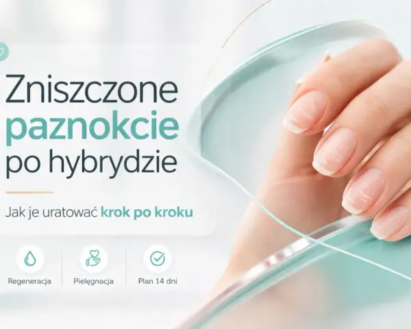 Zniszczone paznokcie po hybrydzie wymagają regeneracji i pielęgnacji. Zobacz, jak je uratować krok po kroku.