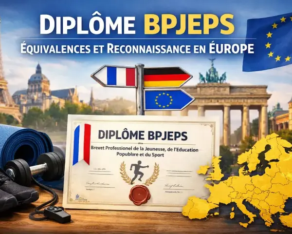 Diplôme BPJEPS : équivalences et reconnaissance en Europe. Le sport et la jeunesse s'ouvrent à l'international.
