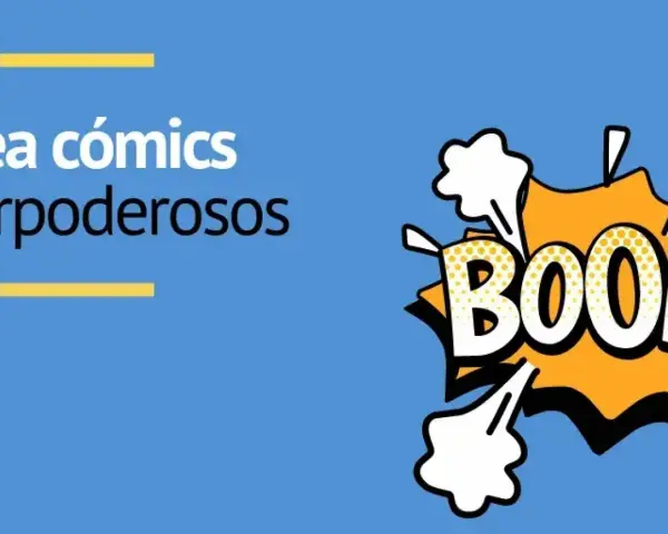 Ideas para hacer un cómic de superpoderosos. ¡BOOM!