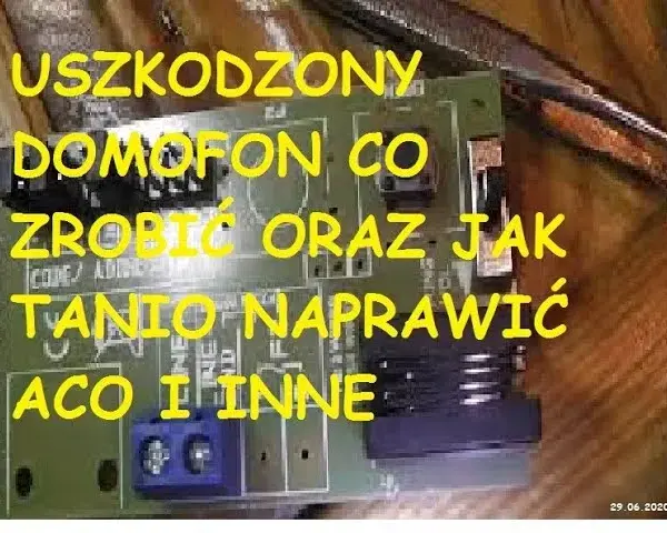 Domofon nie otwiera drzwi? Rozwiąż problem! Kody, awarie, naprawy