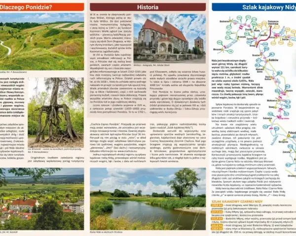 Ponidzie atrakcje: malownicze krajobrazy, zabytki, uzdrowiska, rzeki Nida i Czarna Nida. Idealne miejsce na aktywny wypoczynek i spływy kajakowe.