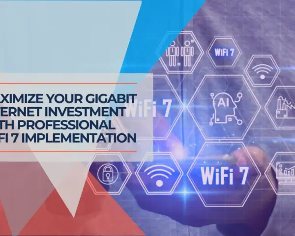 Professional WiFi 7 implementation maximizes your gigabit investment. Explore wireless network optimization tools for seamless connectivity.