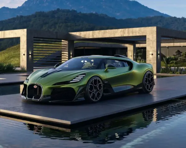Gdzie jest autoportret w zielonym Bugatti? Odkryj jego lokalizację