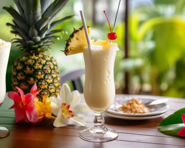 Sok kokos-ananas: Smak tropików, zdrowie i przepis na Piña Coladę