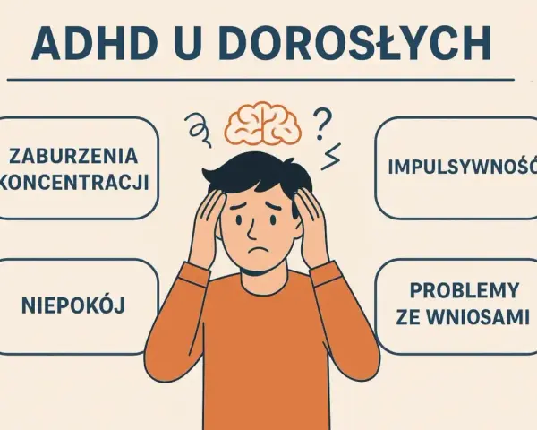 ADHD u dorosłych: zaburzenia koncentracji, niepokój, impulsywność, problemy ze wnioskami. Czy ADHD to choroba psychiczna?
